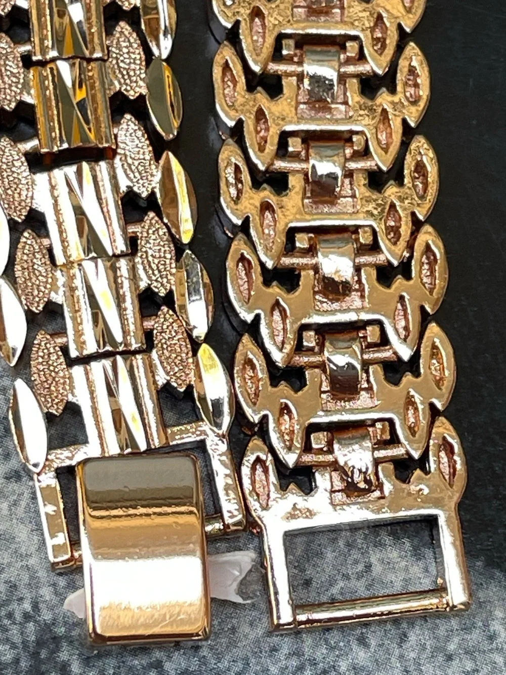 Gold-Tone Multi-Row Men's Bracelet - Classic Polished Finish